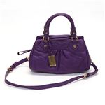MARC BY MARC JACOBS（マークバイマークジェイコブス） Classic Q Baby Groovee ショルダーストラップ付 2WAY ミニボストンバッグ ヴァイオレット M3123008 80134 VIOLET