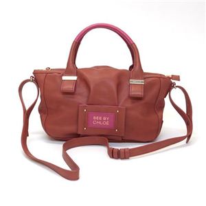 SEE BY CHLOE（シーバイクロエ） MAYA Zip Double Function 2WAY ショルダー・ハンドバッグ コーラルオレンジ／ピンク 9S7492 P43 177 TERRACOTTA