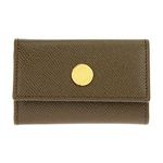 Bvlgari（ブルガリ） CLASSICO クラシコ 6連キーケース 型押しカーフ ダークブラウン 20841 GRAIN／DBR