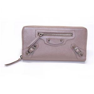 Balenciaga（バレンシアガ） CLASSIC CONTINENTAL ラウンドファスナー長財布 パールローズピンク 253036 AZJ0N 5615 ROSE