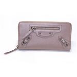Balenciaga（バレンシアガ） CLASSIC CONTINENTAL ラウンドファスナー長財布 パールローズピンク 253036 AZJ0N 5615 ROSE