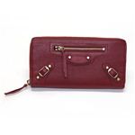 Balenciaga（バレンシアガ） CLASSIC CONTINENTAL ラウンドファスナー長財布 ルージュレッド 253036 AZK03 6453 ROUGE