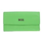 DIESEL（ディーゼル） AMAZONITE 二つ折り長財布 グリーン／ダークブラウン／ベージュ X01213-PS871 H4432