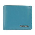 DIESEL（ディーゼル） 小銭入れ付 二つ折り財布 ブルー／ベージュ／オレンジ X01270-PS871 H4433
