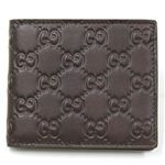 Gucci（グッチ） グッチシマ 二つ折り財布 小銭入れ無し チョコレート 145754 A0V1R 2019