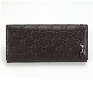 Gucci（グッチ） グッチシマ ホースビット 二つ折り長財布 ブラウン 245775 AA61N 2019
