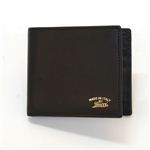 Gucci（グッチ） トレードマーク カーフ 二つ折り財布 小銭入れ無し ブラック 308789 AP00G 1000