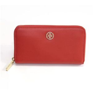 TORY BURCH（トリーバーチ） ROBINSON ロビンソン ラウンドファスナー長財布 ホットレッド 41129004 601 HOT RED