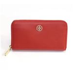 TORY BURCH（トリーバーチ） ROBINSON ロビンソン ラウンドファスナー長財布 ホットレッド 41129004 601 HOT RED