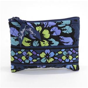 Vera Bradley（ヴェラブラッドリー） Coin Purse コットンキルティング コインケース 小物・小銭入れ 10136 126 Indigo Pop