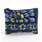 Vera Bradley（ヴェラブラッドリー） Coin Purse コットンキルティング コインケース 小物・小銭入れ 10136 126 Indigo Pop