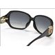 Gucci（グッチ） サングラス GG3592／FS D28／JJ シャイニーブラック グレーシェード 2013年モデル - 縮小画像3