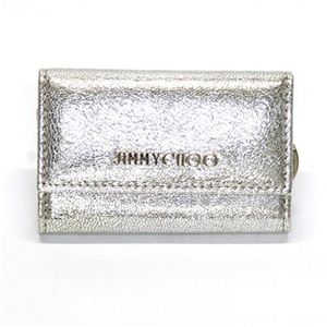 Jimmy Choo（ジミーチュウ） ネプチューン グリッターレザー 6連キーケース シャンパン NEPTUNE-GLE CHAMPAGNE