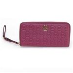 Michael Kors（マイケルコース） MONOGRAM EMBOSSED MKロゴ型押し ラウンドファスナー長財布 ピアニー 32H2MMEE1L PEONY