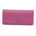 TORY BURCH（トリーバーチ） ROBINSON ロビンソン 二つ折り長財布 フレンチローズ／ブラウン 41129003 653 FRENCH ROSE