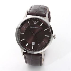 Emporio Armani（エンポリオ・アルマーニ） レザーストラップ・ウオッチ AR2413