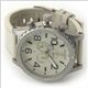 NIXON（ニクソン） THE 51-30 CHRONO LEATHER（フィフティーワンサーティー・クロノ・レザー） オフホワイトのボーンカラー A124-656 - 縮小画像2