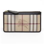 Burberry（バーバリー） HAYMARKET キーチェーン付 コイン＆カードケース ヘイマーケット（クラシック）チェック×チョコレート 3827486 CHOCOLATE