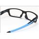 OAKLEY（オークリー） メガネフレーム OX8029-0156 CROSSLINK クロスリンク ブラック スカイブルー アジアンフィット - 縮小画像3