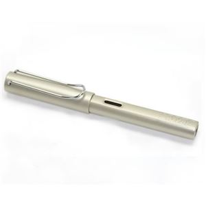 LAMY（ラミー） ベストセラー「サファリ」を光沢のあるアルミ製ボディにした人気モデル「アルスター」シリーズ 万年筆 シャンパンゴールド 2013年限定カラー AL-star L20 M （中字）