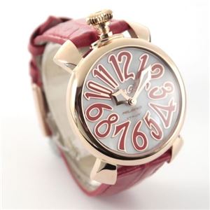 GaGa Milano（ガガミラノ） MANUALE 40MM 18K PVD（マヌアーレ） 独特の洗練されたデザインが魅力 注目人気ウオッチ ミディアムサイズ 5021.5
