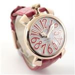 GaGa Milano（ガガミラノ） MANUALE 40MM 18K PVD（マヌアーレ） 独特の洗練されたデザインが魅力 注目人気ウオッチ ミディアムサイズ 5021.5