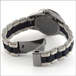 MARC BY MARC JACOBS（マークバイマークジェイコブス） 目を引くカラフルなインデックスとロゴベゼル 抑え目トーンのカラー使いのブレスウオッチ MBM8598