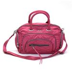 DIESEL（ディーゼル） ZIP EM UP Elecctra Small 2WAY ミニショルダー・ハンドバッグ ショッキングピンク X01872 PR027 T4058
