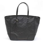 Gucci（グッチ） bree インターロッキングGチャーム付 グッチシマ×マイクログッチシマ トートバッグ ブラック 323671 AOOJG 1000