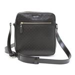 Gucci（グッチ） ディアマンテレザー ショルダーバッグ メッセンジャー ナナメ掛け ブラック 201448 AIZ1G 1000