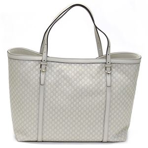 Gucci（グッチ） NICE ニース マイクログッチッシマ トートバッグ オフホワイト 309613 BMJ1G 9022
