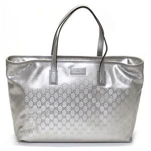 Gucci（グッチ） GGインプリメ トートバッグ ラージ プラチナムシルバー 211120 FU49N 8108