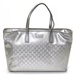 Gucci（グッチ） GGインプリメ トートバッグ ラージ プラチナムシルバー 211120 FU49N 8108
