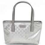Gucci（グッチ） GGインプリメ トートバッグ スモール プラチナムシルバー 211138 FU49N 8108