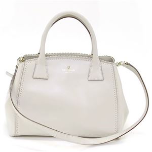 KATE SPADE（ケイトスペード） Palm Springs SLOAN スカラップカット 2WAY ショルダー・ハンドバッグ ライトベージュ系 PXRU4346 69 Pebble