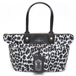 MARC BY MARC JACOBS（マークバイマークジェイコブス） Pretty Nylon Printed EW Tote パスケース付 アニマルプリント ショルダー・トートバッグ エレファントグレーマルチ M3134044 81372 ELEPHANT GREY MULTI