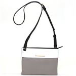 MARC BY MARC JACOBS（マークバイマークジェイコブス） Sheltered Island Colorblocked Percy カラーブロック・バイカラー ショルダーバッグ クロスボディ ホワイト／グレイッシュベージュ M3134406 81367 STER WHITE MULTI