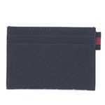 Gucci（グッチ） ラバーグッチシマ ウェブループ付 カードケース 名刺入れ ダークブルー 322190 AF66N 8497