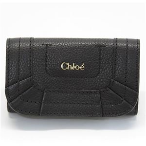 Chloe（クロエ） PARATY パラティ フリルモチーフ 6連キーケース ブラック 3P0366 43 1 BLACK