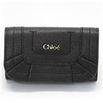 Chloe（クロエ） PARATY パラティ フリルモチーフ 6連キーケース ブラック 3P0366 43 1 BLACK