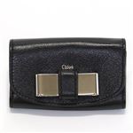 Chloe（クロエ） LILY リリィ リボンモチーフ 6連キーケース ブラック 3P0504 15 1 BLACK
