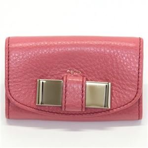 Chloe（クロエ） LILY リリィ リボンモチーフ 6連キーケース パラダイスピンク 3P0504 15 42Y PARADISE PINK