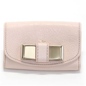 Chloe（クロエ） LILY リリィ リボンモチーフ 6連キーケース ブリスピンク 3P0504 15 42Z BLISS PINK