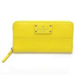 KATE SPADE（ケイトスペード） Grove Court LACEY グローブコート ラウンドファスナー長財布 ドノヴァンイエロー PWRU2611 744 Donovan Yellow