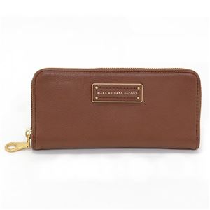 MARC BY MARC JACOBS（マークバイマークジェイコブス） Too Hot To Handle Slim Zip ラウンドファスナー長財布 シナモンスティック M3134400 80998 CINNAMON STICK
