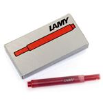 LAMY（ラミー） 万年筆用 インクカートリッジ リフィル （5本入） LT10 レッド