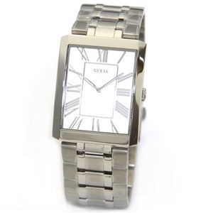 Guess（ゲス） 腕元をキリッと。ドレッシーなスクエアフェイス・ウオッチ W85032G1