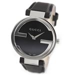 Gucci（グッチ） インターロッキング コレクション GGマークのフェイスが印象的なユニセックス・サイズのドレスウオッチ YA133301