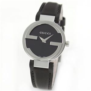 Gucci（グッチ） インターロッキング コレクション GGマークのフェイスが印象的なレディス・ドレスウオッチ YA133501