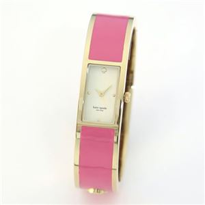 KATE SPADE（ケイトスペード） carousel（カルーセル） フェミニンなテイストのバングルブレス・ウオッチ TICKLED PINK 1YRU0047